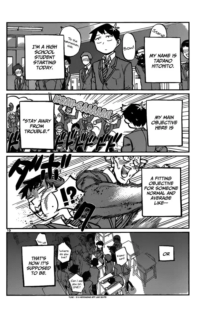 Komi-san wa Komyushou Desu Chapter 1 19